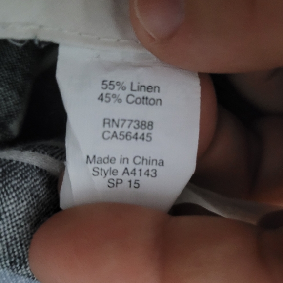 J. CREW FACTORY | linen cotton blend striped shorts - Picture 4 of 5